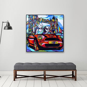 They would go to London and call it home (Original Painting)