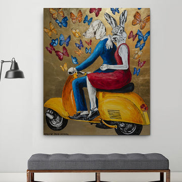 They were so much in love (Original Painting)