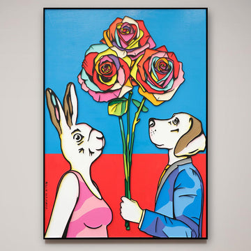 He Loved Her More Than He Ever Told Her (Original Painting)