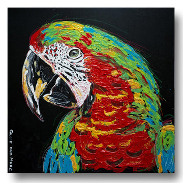 The Macaw was magnificent (Original Painting)