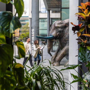 Mama Elephant (Bronze Sculpture)