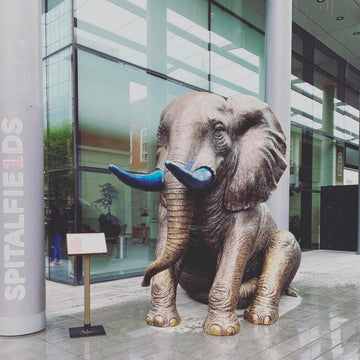 Mama Elephant (Bronze Sculpture)