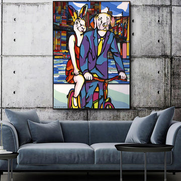 They were together and that's all that mattered (Original Painting)