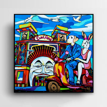 They Laughed in Melbourne (Original Painting)