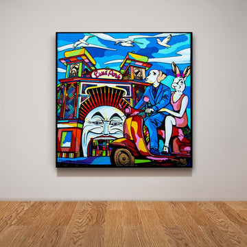 They Laughed in Melbourne (Original Painting)