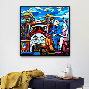 They Laughed in Melbourne (Original Painting)