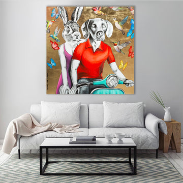 They had a mission of love (Original Painting)