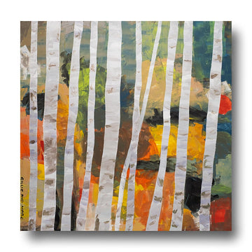 Trees in the Mist (Original Painting)