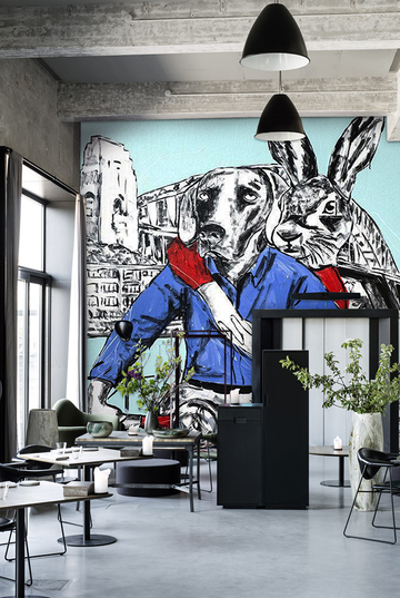 Travel Everywhere with Love (Mural)
