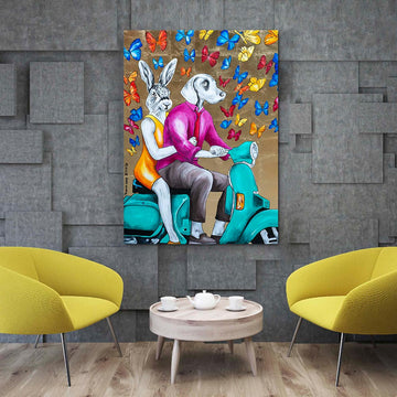 They Loved Warm Nights (Original Painting)