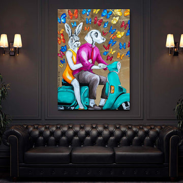 They Loved Warm Nights (Original Painting)