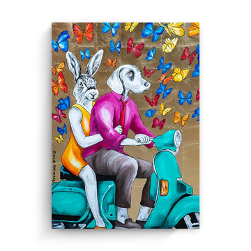 They Loved Warm Nights (Original Painting)