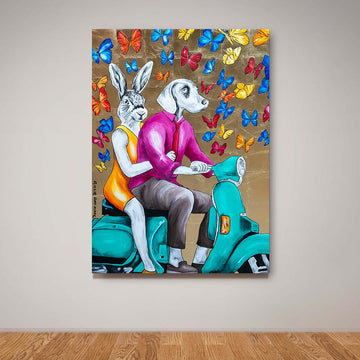 They Loved Warm Nights (Original Painting)