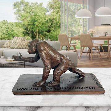 Love the Tapanuli Orangutan (Bronze Sculpture)