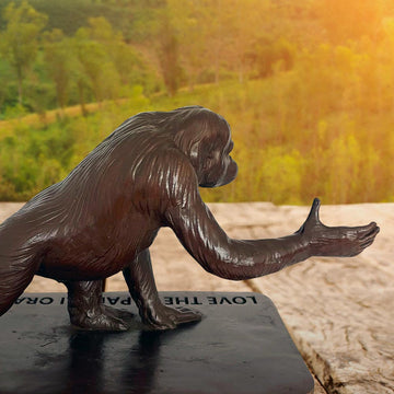 Love the Tapanuli Orangutan (Bronze Sculpture)