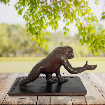Love the Tapanuli Orangutan (Bronze Sculpture)