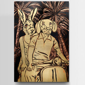 This Was Palm Paradise (Original Painting)