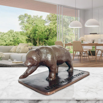 Love the Giant Panda (Bronze Sculpture)
