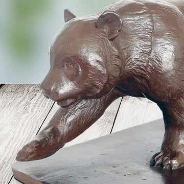 Love the Giant Panda (Bronze Sculpture)
