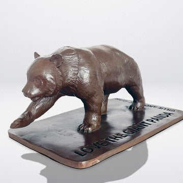 Love the Giant Panda (Bronze Sculpture)
