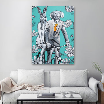 They Were In Paradise (Original Painting)