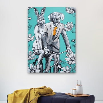 They Were In Paradise (Original Painting)