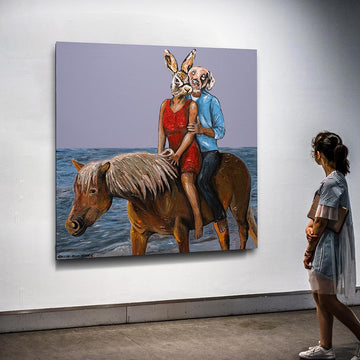 They had a Passion for Horses (Original Painting)