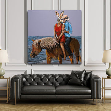 They had a Passion for Horses (Original Painting)