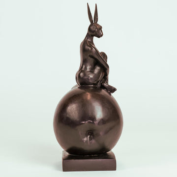 She Was Pearfect Just the Way She Was (Bronze Sculpture)
