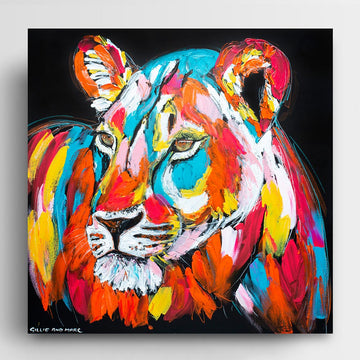 She was Strong and Confident (Original Painting)