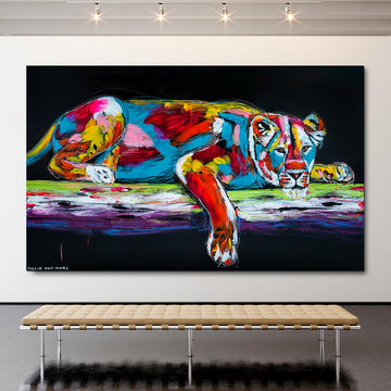 The Lioness is the Queen (Original Painting)