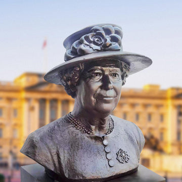 Queen Elizabeth Shines (Bronze Sculpture)