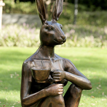 Coffee Friends (Bronze Sculpture)