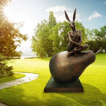 I Am Rabbitwoman (Bronze Sculpture)