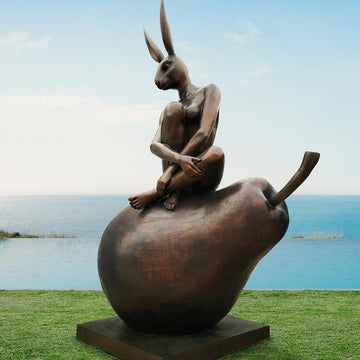 I Am Rabbitwoman (Bronze Sculpture)