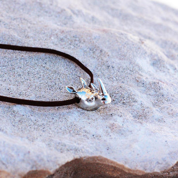 Her heart was wild like his (Pendant)