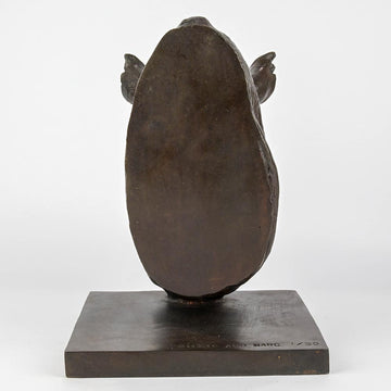 Fatu the Northern White Rhino was a Face of the Wild (Bronze Sculpture)