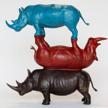 The Wonderful Three (Bronze Sculpture)