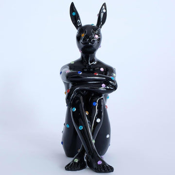 Ruby Bunny (Resin Sculpture)