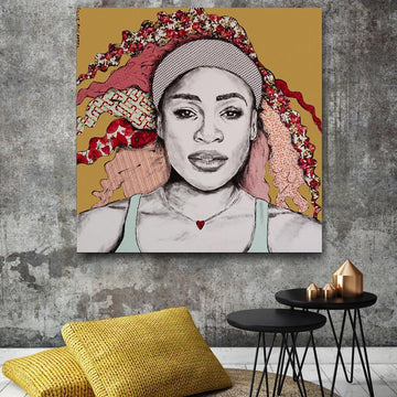 Serena for Equality (Original Painting)