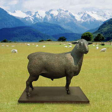 Old MacDonald Had a Sheep (Bronze Sculpture)
