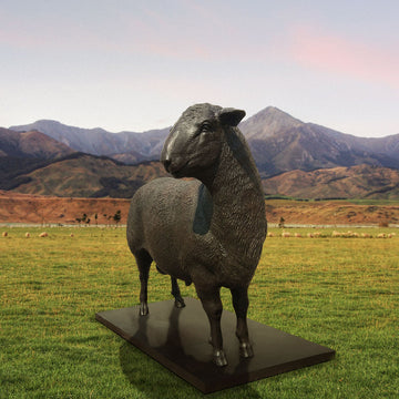Old MacDonald Had a Sheep (Bronze Sculpture)