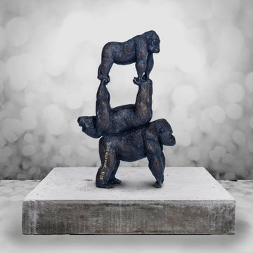 Gorillas on Top of the World (gorilla stack)