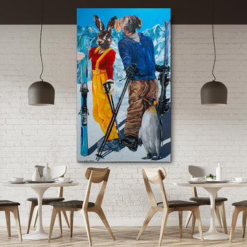 We Love Snow (Original Painting)