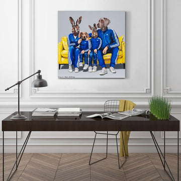 Together forever as a family (Original Painting)