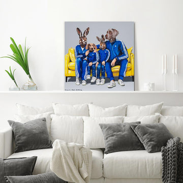 Together forever as a family (Original Painting)