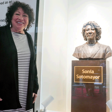 Justice Sonia Sotomayor (Bronze Sculpture)