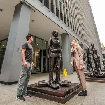Jane Goodall (Bronze Sculpture)