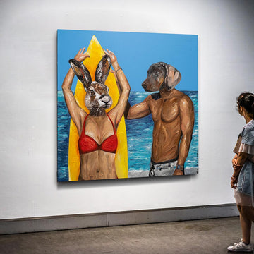 They Were Sun Lovers (Original Painting)