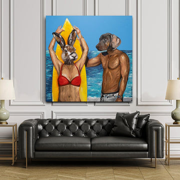 They Were Sun Lovers (Original Painting)